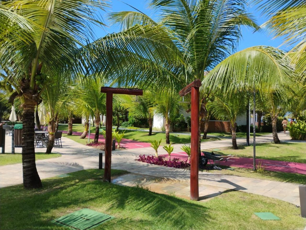 Flat Beira Mar Cupe Beach Living - Porto De Galinhas Exterior photo